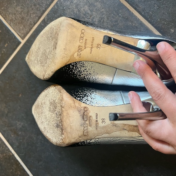 Authentic Jimmy Choo Ombre Pumps Sz. 39 (8-8.5) - Picture 6 of 8
